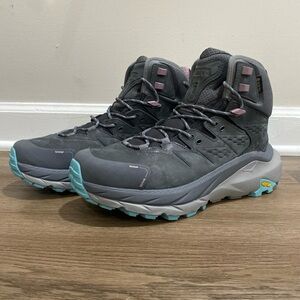 Hoka One One Womens Kaha 2 GTX Hiking Boot Shoes 1123156 CCSH Gray Size 9.5B